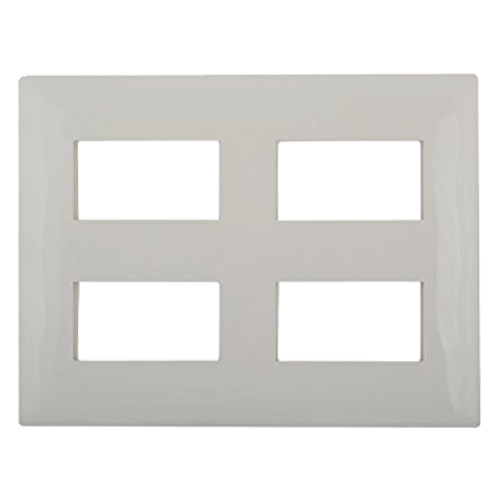 Legrand Mylinc 12M Plate With Frame, 6755 72